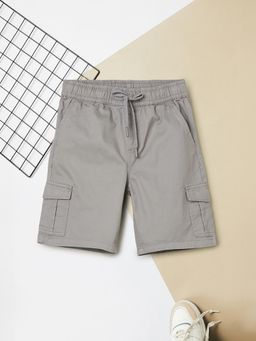 max - Boys Grey Cargo Shorts