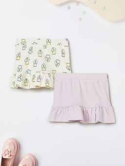 max - Girls Assorted Shorts (Pack of 2)