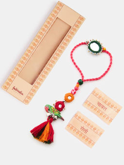 Fabindia - Multi-Color Metal Lumba with Roli Chawal