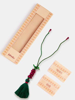 Fabindia - Multi-Color Metal Lumba with Roli Chawal