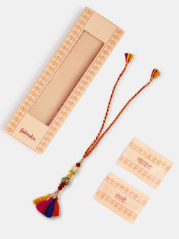 Fabindia - Multi-Color Metal Lumba with Roli Chawal