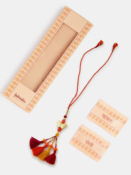 Fabindia - Red Metal Lumba with Roli Chawal