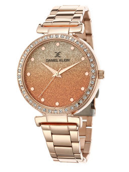 Daniel Klein - Analog Rose Gold Dial Women's Watch-DK.1.12491-2