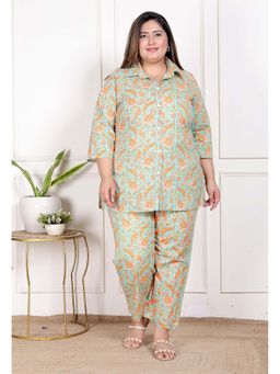 Swasti - Blue Floral Co-Ord Set