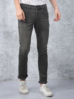 CRIMSOUNE CLUB - Men Grey Jeans