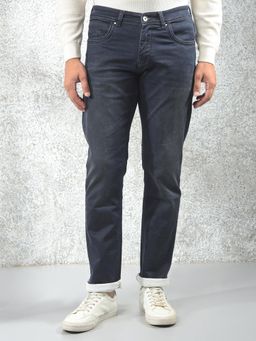 CRIMSOUNE CLUB - Men's Versatile Blue Denim Jeans