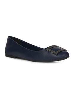 Bata - Women Casual Round Toe Ballerinas Navy Blue
