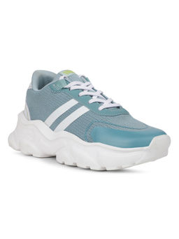 North Star - Women Sports Round Toe Low Top Walking Shoes Blue