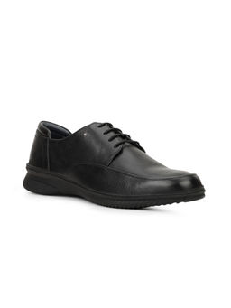 Bata - Men Casual Round Toe Derbies Shoes Black