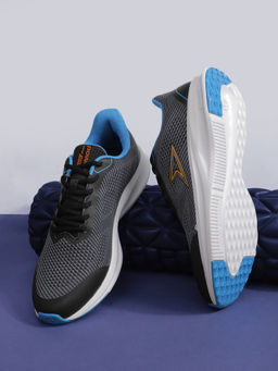 Power - Men Sports Round Toe Walking Shoes Grey