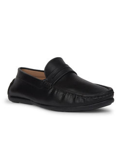 Bata - Men Casual Round Toe Loafers Black