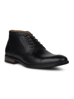 Hush Puppies - Men Formal Round Toe Derbies Shoes Black