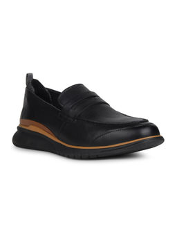 Hush Puppies - Men Casual Round Toe Loafers Black