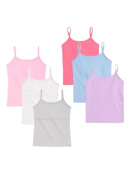 Plan B - Solid Multi-Color Camisole (Pack of 6)