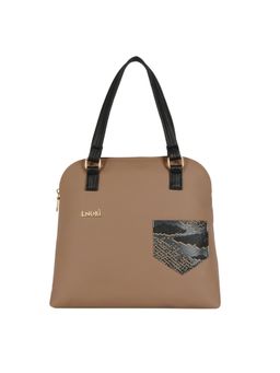Enoki - Women Shoulder Bag Beige