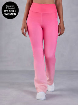 Kica - High-Rise Ombre Flare Pants In Second SKN With Side Pockets