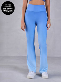 Kica - High-Rise Ombre Flare Pants In Second SKN With Side Pockets