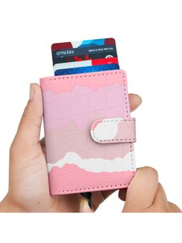 The Wallet Store - Luxepop Rfid Pop Up Cardholder - Pink