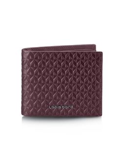 Lapis Bard - Enigma Bi-Fold Wallet - Burgundy