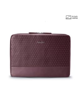 Lapis Bard - Enigma 14-Inch Laptop Sleeve - Burgundy