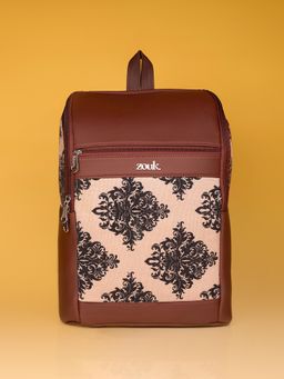 Zouk - Unisex Amalia Mughal Motif Backpack (Large)