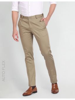 Arrow - Autoflex Hudson Slim Trousers-Brown