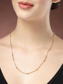 Gahan - Women Gold-Plated Minimal Chain