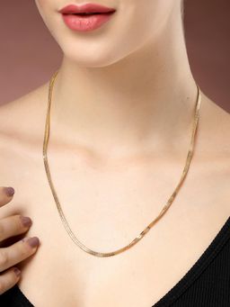 Gahan - Women Gold-Plated Minimal Chain