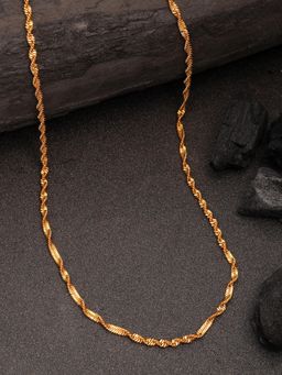 Gahan - Womens Gold-Plated Minimal Chain