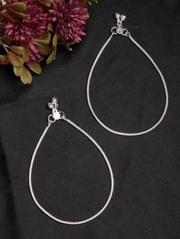 Gahan - Womens Silver-Plated Anklets