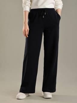 Tommy Hilfiger - Straight Fit Solid Mid Rise Track Pant