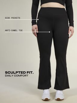 Cava Athleisure - Black Sculpt Bootcut Leggings
