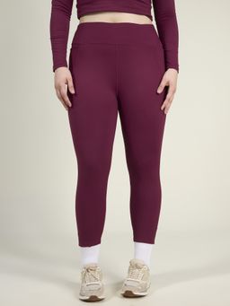 Cava Athleisure - Burgundy Sculpt Core Leggings