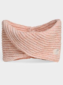 Mi Arcus - Ribbed Knit Snood - Cozy and Stylish Winter Neck Warmer for Kids- Peach (0-5 Years)