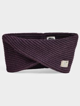 Mi Arcus - Ribbed Knit Snood - Cozy and Stylish Winter Neck Warmer for Kids- Purple (0-5 Years)