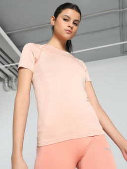 Puma - Women Seamless Training T-Shirt Peach