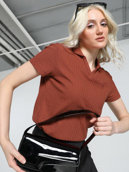 Puma - Classics Women Polo T-Shirt Red