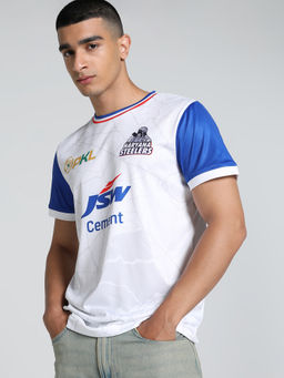 Puma - Haryana Steelers 2024 Men Away Replica Jersey T-Shirt White