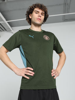 Puma - Manchester City Training Men Slim Fit Football Jersey T-Shirt Olive