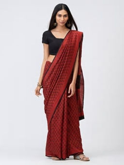 Fabindia - Silk Bagh Printed Sari