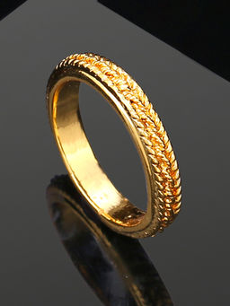 Estele - Gold Plated Exquisite Finger Ring for Girls and Women
