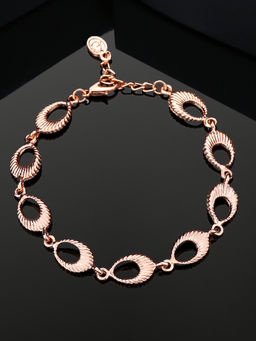 Estele - Rose Gold Plated Attractive Bracelet for Girls and Women