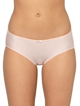 Triumph - Shiny Full Overall Coverage Midi Brief - Nude