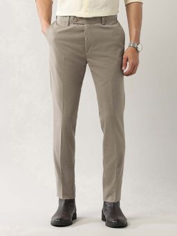 Arrow - Men Textured Autoflex Formal Trousers