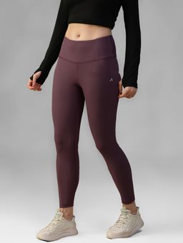 Athlisis - Purple Women's Dry-Tech Workout Gym, Yoga, Running and Training Tights