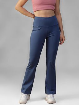 Athlisis - Purple Women's High-Waist Yoga Trackpant