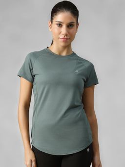 Athlisis - Grey Women's E-Dry Slim Fit T-Shirt