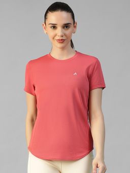 Athlisis - Coral Women's E-Dry Slim Fit T-Shirt