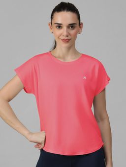 Athlisis - Coral Women's E-Dry Slim Fit T-Shirt