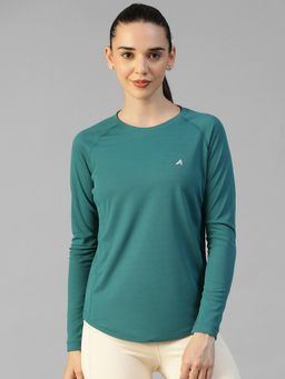 Athlisis - Teal Women's E-Dry Slim Fit T-Shirt